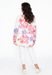 Pullover V-neck LELY - white - #3