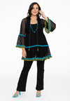 Blouse pompon LACE - black - #2