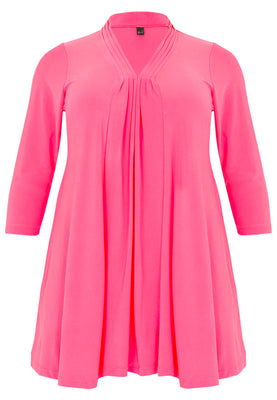 Tunic wide bottom DOLCE - pink - #4