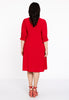 Dress buttoned DOLCE - red  - #3