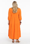 Dress puff sleeve DOLCE - orange - #3