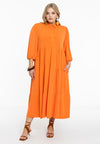 Dress puff sleeve DOLCE - orange 