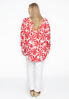 Blouse oversized ANNA - red - #3