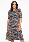 Dress buttons BUTTERFLY - black
