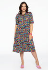 Dress buttons BUTTERFLY - black