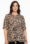 Tunic belt LEOPARD - light brown