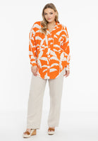 Blouse oversized PALM TREE - orange - #2