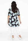 Tunic wide bottom CALYPSO - black - #3
