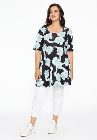 Tunic wide bottom CALYPSO - black - #2