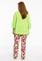 Tunic frilled DOLCE - bright green - #2