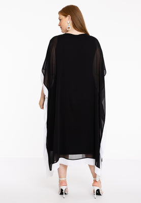 Dress square VOILE - black  - #3