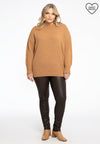 Pullover Cocoon - mid brown