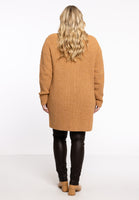 Cardigan Cocoon - mid brown - #3