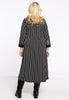 Blouse Dress Croco Collar STRIPES - black  - #3