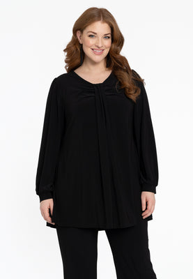 Tunic Demi Integrated Bow DOLCE - black  - #1