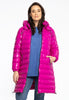 Puff Coat Hooded Short - pink