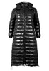 Puff Coat Hooded - black 