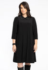 Dress collar studs DOLCE - black