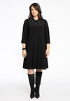 Dress collar studs DOLCE - black