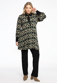 Tunic wide bottom JADE - black - #2