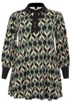 Tunic wide bottom JADE - black - #4