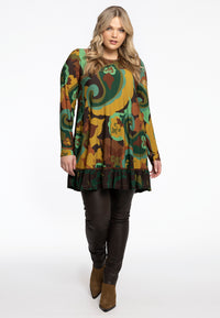 Tunic ruffles MAUDE - green - #2