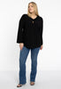 Tunic V-neck opening DOLCE - black  - #2