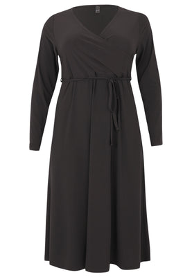 Wrap dress DOLCE - black  - #4