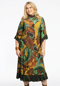 Dress long turtle neck MAUDE - green - #1