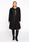 Dress zipper SPARKLE - black