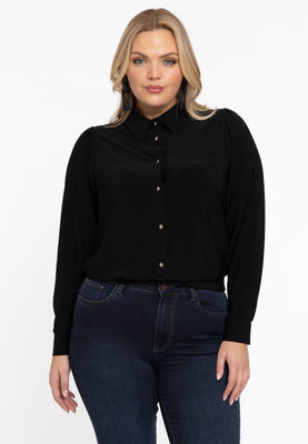 Blouse short DOLCE - black  - #1