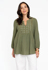 Blouse beads BUBBLE - light green