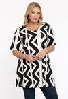 Tunic wide bottom NYA - black