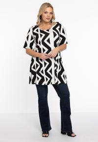 Tunic wide bottom NYA - black - #2