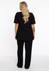 Trousers long PLISSE - black