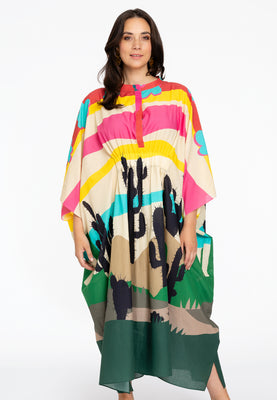 Kaftan CACTUS - green  - #1