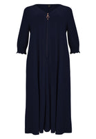 Dress swing smock sleeve DOLCE - blue - #4