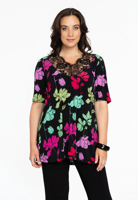 Tunic flare MONTANA - black  - #1