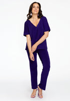 Tunic V-neck DOLCE - purple - #2