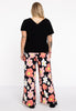 Trousers loose fit HIBISCUS - black - #3