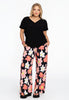 Trousers loose fit HIBISCUS - black  - #2