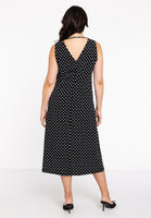 Dress sleeveless DOTS - black - #3