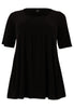 Tunic flare DOLCE - black  - #4