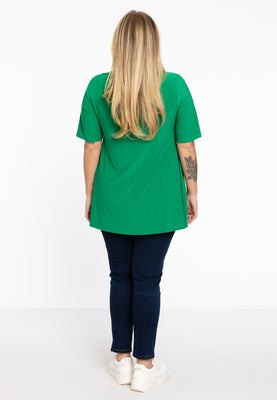 Tunic flare DOLCE - green  - #3