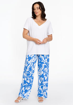 Trousers long MAJOLICA - light blue - #1