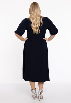 Dress smock shoulder DOLCE - blue - #3