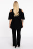 Tunic flare cut out DOLCE - black - #3