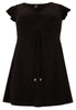 Tunic cap sleeve DOLCE - black - #4