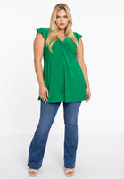 Tunic cap sleeve DOLCE - green - #2