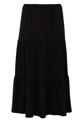 Skirt long puckering DOLCE - black  - #3